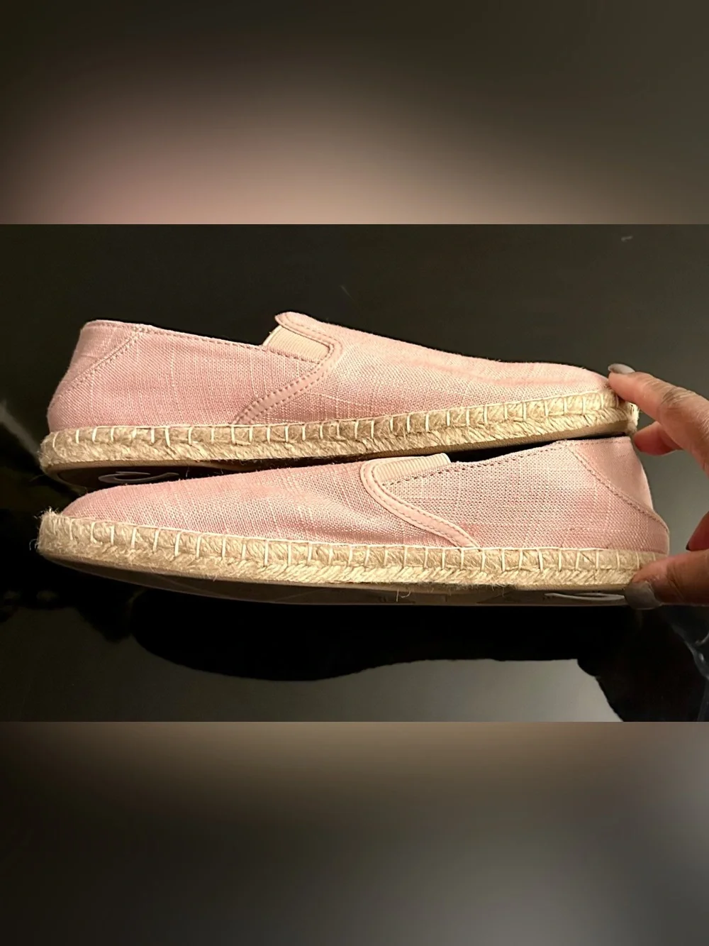 OluKai Blush Slip-On Espadrilles